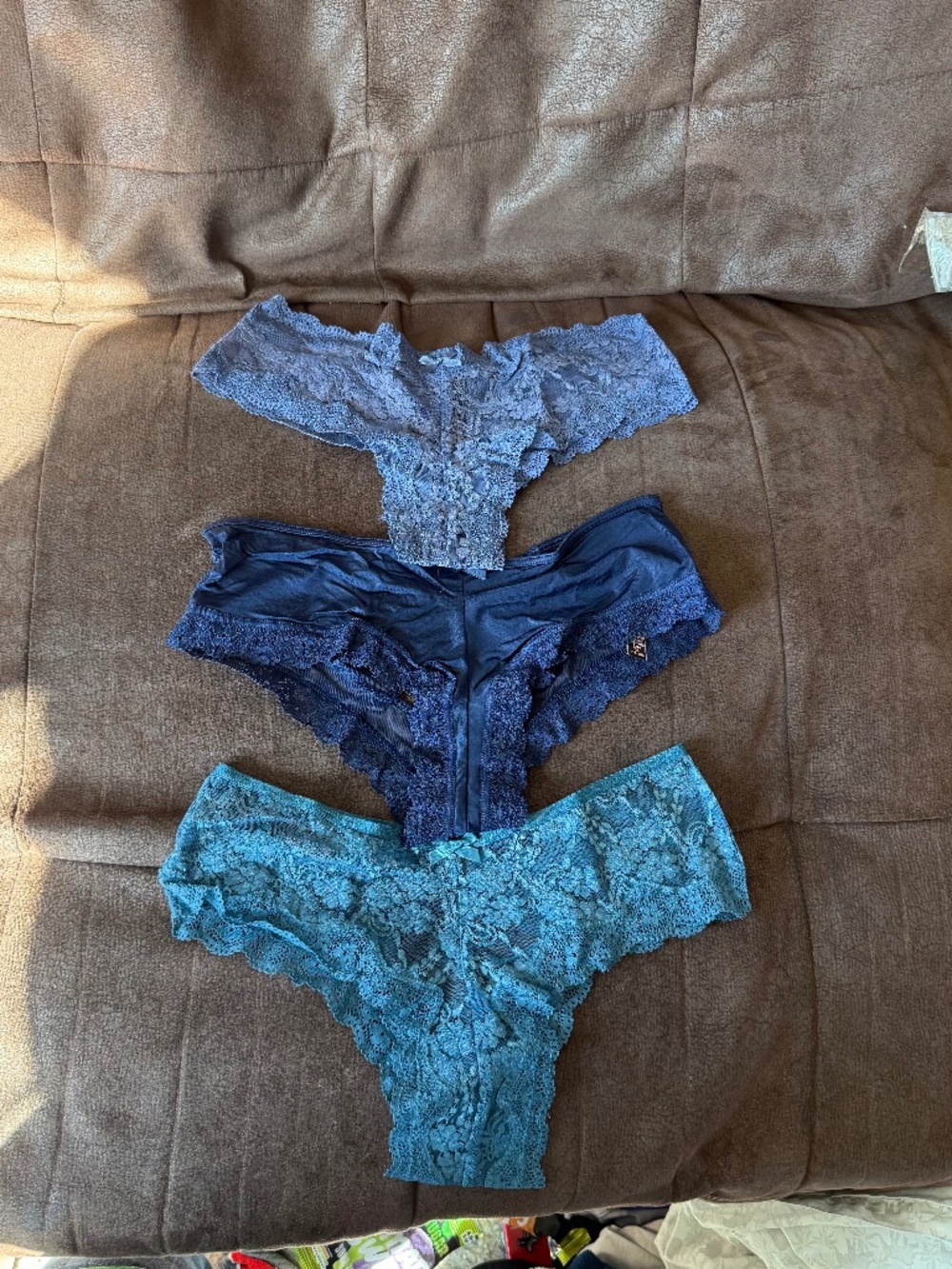 Victoria’s Secret Pretty Blues Very Sexy Cheeky Panty Lot